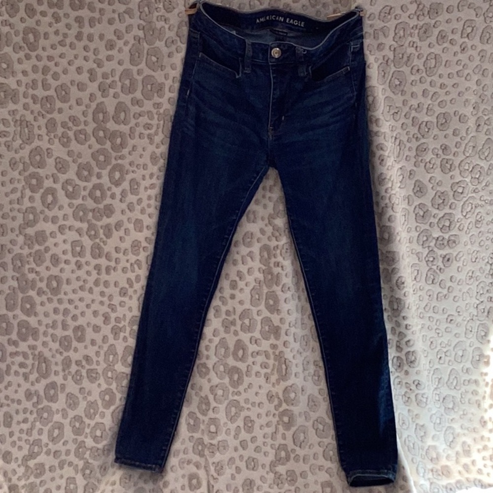 American Eagle Outfitters Blue Skinny Jeans